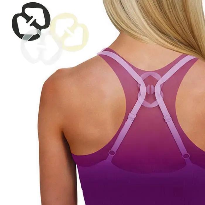 Ensemble de 3 Clips de soutien-gorge réglables pour femmes, Clips de sécurité Push Up, boucle