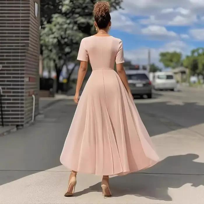 Femmes élégantes Corset invité mariage longue robe Sexy col en V plis fluide soirée remise des diplômes formelle Maxi robe de bal robe de bal