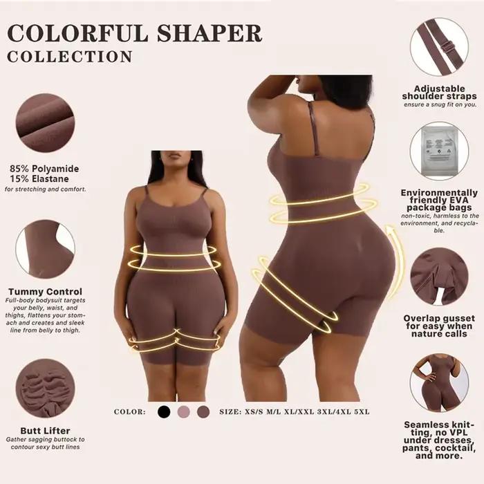 Combinaison de corps entier pour femmes, vêtements protubérants, contrôle du ventre, sans couture, entraîneur de taille optimiste, combinaison Body Shaper