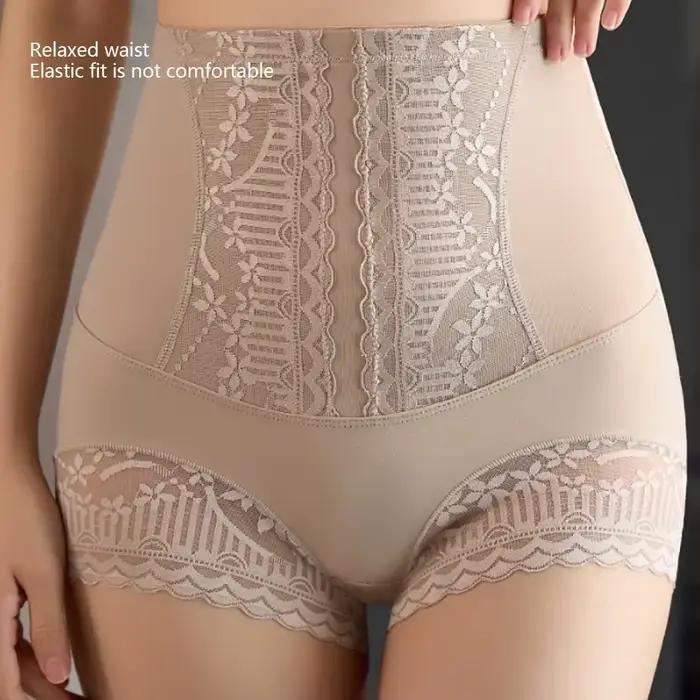 Culotte gainante taille haute pour femme, short amincissant ventre plat, rehausseur de fesses, sous-vêtement sculptant post-partum