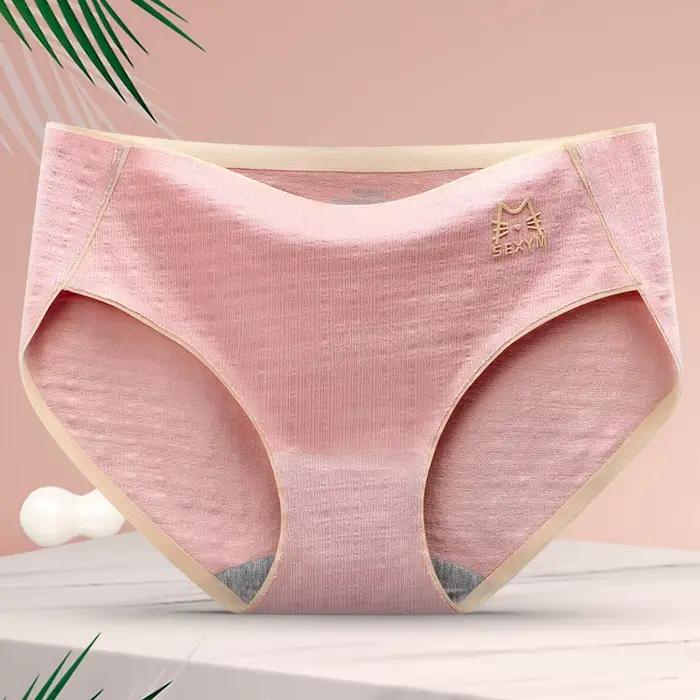 Culottes pilotes antibactériennes pour femmes, sous-vêtements sexy en coton, culottes pour dames, lingerie pour filles, grande taille, tanga lencBR, nouveau