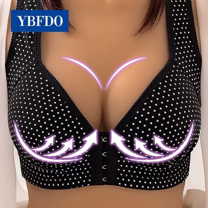 YBFDO-Soutien-gorge push-up sans couture pour femme, sous-vêtements en coton, bralette à bonnet complet, soutien-gorge sans fil, lingerie sexy, mode