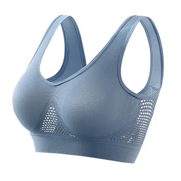 Beau dos soutien-gorge de sport antichoc course Fitness Anti-affaissement Collection supérieure soutien doux haute résistance gilet de Yoga pour femmes