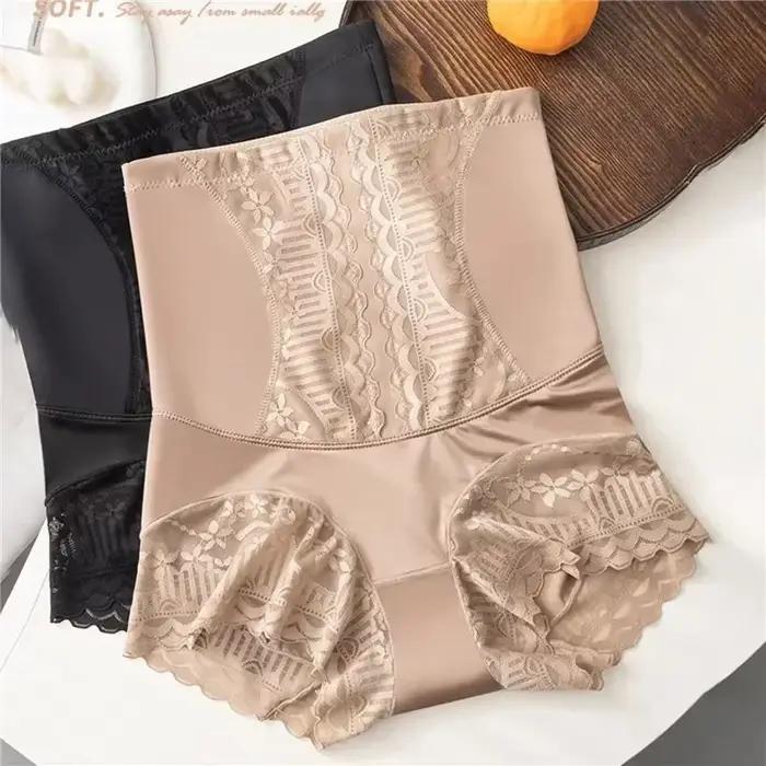 Culotte Taille Haute pour Femme, Sous-Vêtement Amincissant, Post-Partum, Rehausseur de Fesses