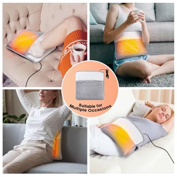 Chauffe-pieds USB chauffe-pieds thermique coussin chauffant doux en peluche couvre-pied chaud chauffage électrique chauffe-pieds pour la maison chambre