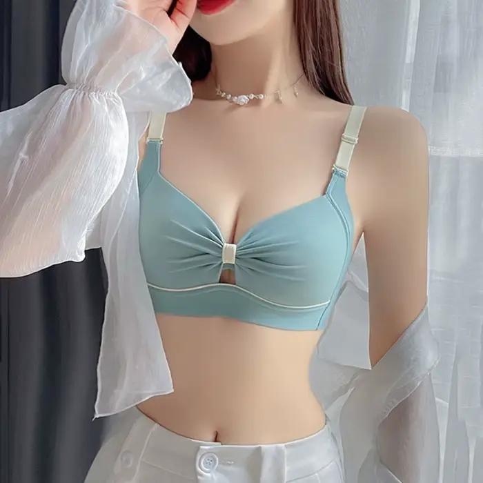 Soutien-gorge fin sans armatures, soutien-gorge push-up confortable, soutien-gorge simple, respirant et confortable, nouveau