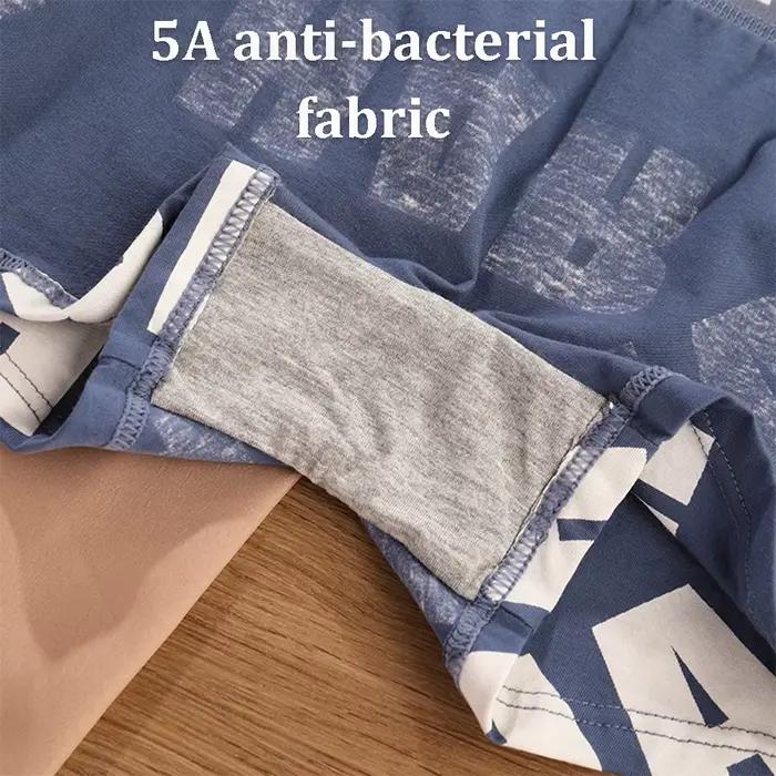 3 pièces/paquet 100% coton doux antibactérien femmes culottes lettre imprimer femme sous-vêtements confort respirant Sport sécurité Lingerie