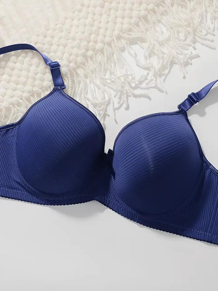 Sous-vêtements multicolores à armatures, grande taille, sans armatures en acier, soutien-gorge quatre saisons, couleur unie, soutien-gorge pour femmes, confortable à porter, J9921