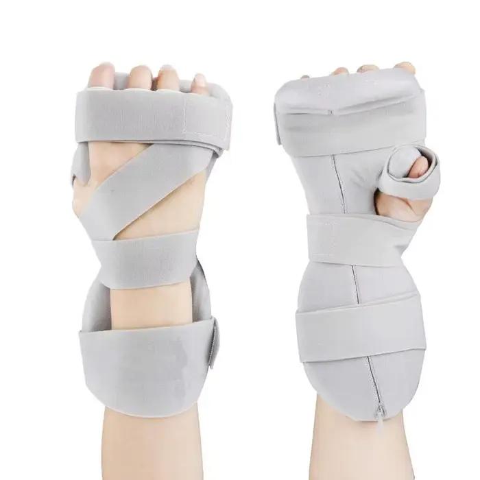 Attelle de nuit réglable pour main et doigts, support orthopédique pour poignet, pour la rééducation de l'arthrite et de la tendinite