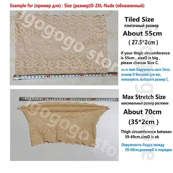 Bandes de cuisses anti-irritations, sexy, en dentelle, deux bandes de silicone anti-aldes, intérieur des cuisses, livraison directe