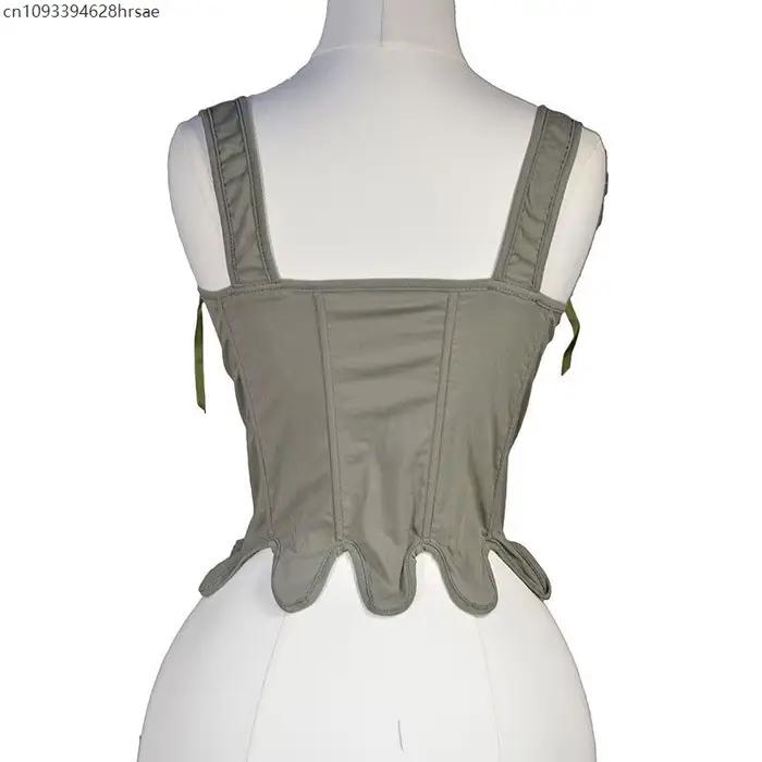 Corset Renaissance pour femmes, corsage victorien, haut bustier rétro