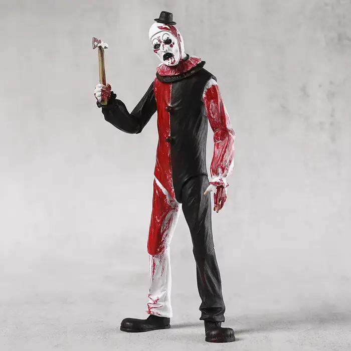 Figurine de collection Reel Terrifier Ultimate Art The Clown Blood Soaked Ver, modèle de décoration