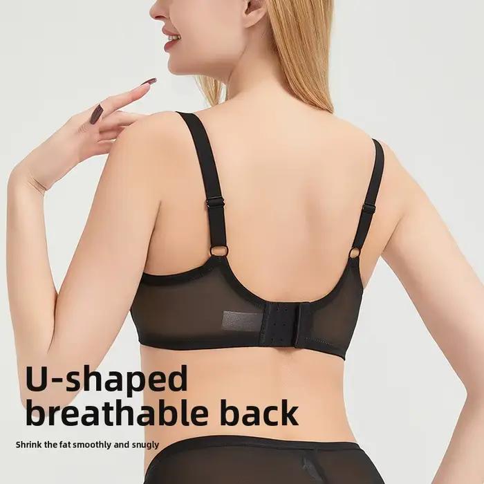 Soutien-gorge minimiseur grande taille, couverture complète, Support de levage pour grand buste, confort sans fil, maille respirante, Anti-affaissement, bonnet E F G H I