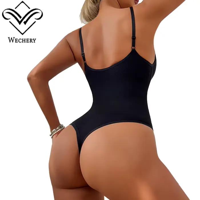 Combinaison amincissante Wechery pour femme avec crochets, réducteur de corps, ventre plat, gaine de taille, vêtements de mise en forme