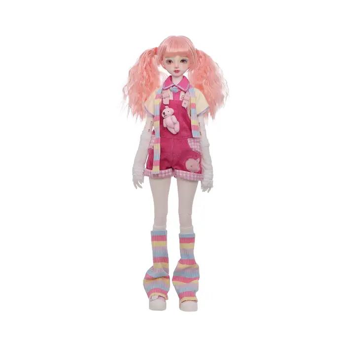 Poupée BJD Candy A 1/4 Bariy Style Dopamine Moderne Anime Fard à paupières irisé Hétérochromatique Jouets articulés Ensemble complet ShugaFairy