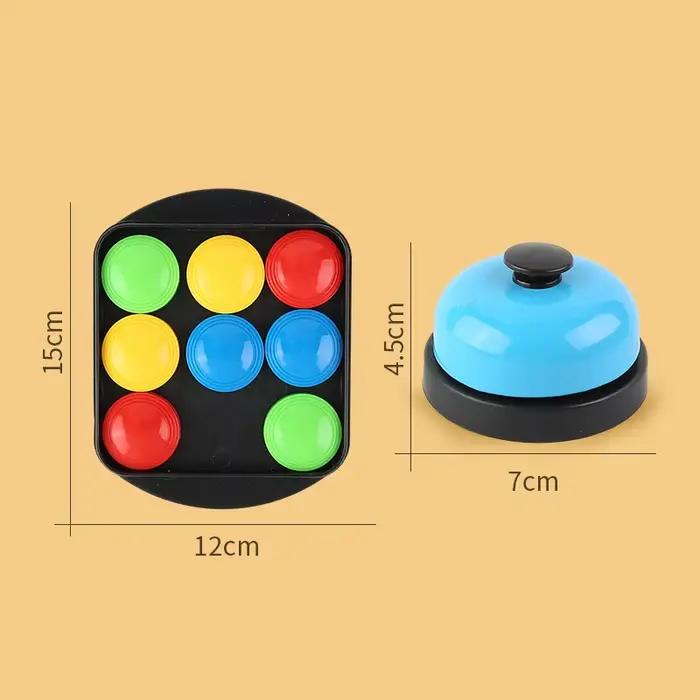 Jouets de combat Crazy Push : Jeux de cartes musicaux amusants pour enfants, jeux de combat sur échiquier, jeux d'interaction parent-enfant, jouets éducatifs