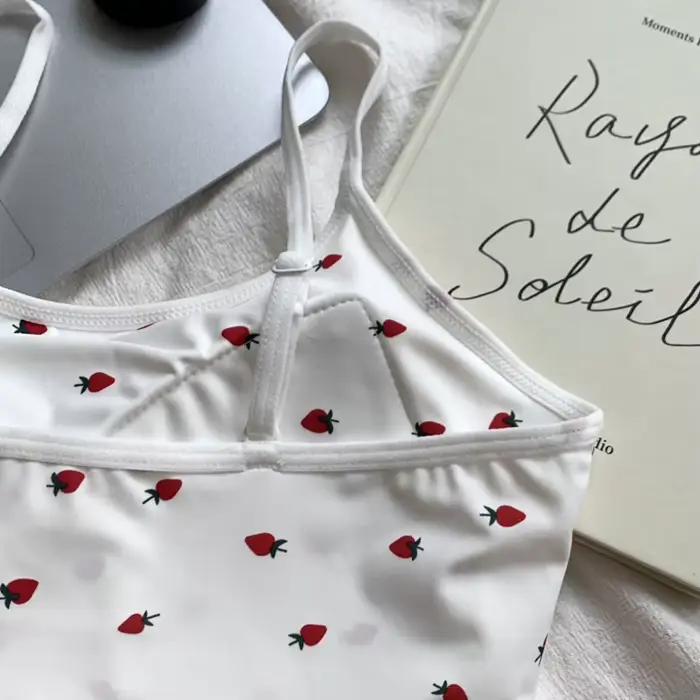 Camisole dos nu en fibre imprimée Harvey pour femme, haut précieux mignon avec soutien-gorge intégré, bretelles spaghetti, mince, livraison directe