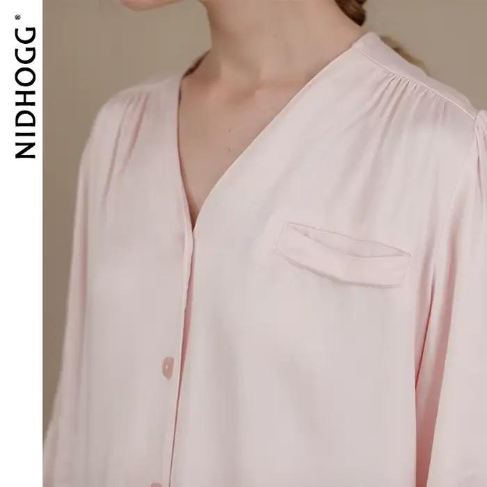 Ensemble pyjama Modal Super doux pour femmes, vêtements de nuit en tricot, doux pour la peau, extensible, confortable, 2 pièces, Style japonais minimaliste