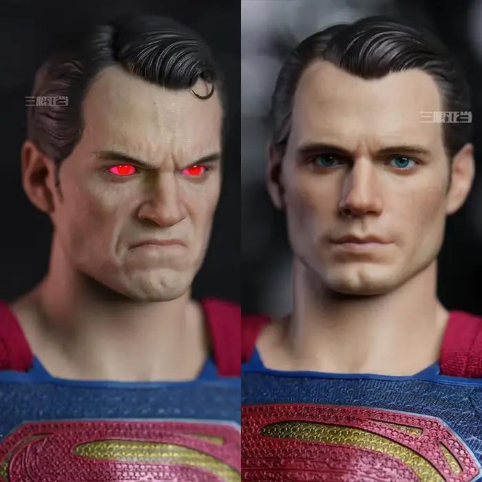 INART 1/6 Yeux mobiles Henry Cavill, soldat masculin, personnages de films populaires, accessoires Bjd Shining Magic Eye pour figurine de 12 pouces