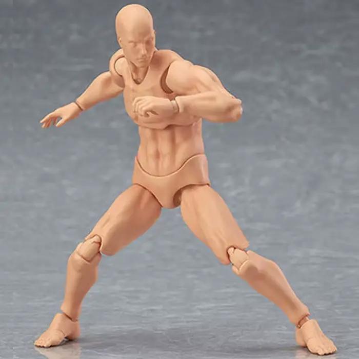 13cm croquis dessiner mâle femelle corps mobile Kun corps Chan douleur articulaire Anime Figure Shf figurine jouet modèle dessiner Mannequin cadeaux