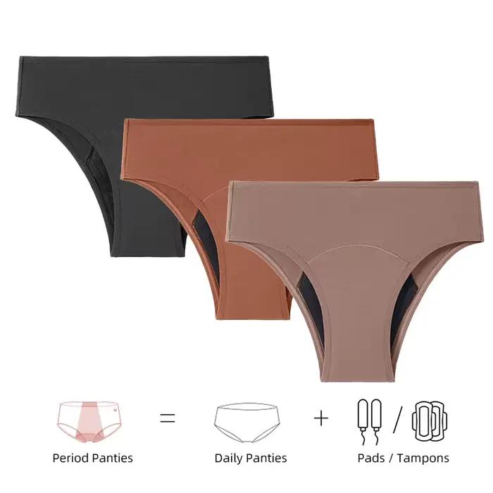 Menstruační kalhotky s vysokým pasem