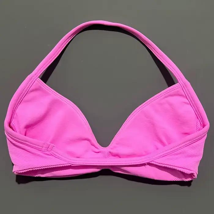 HISTELLO Impacts Soutien-gorge de sport à bretelles fines pour femme, maintien élevé, sans couture, effet push-up froncé, pour l'entraînement et le yoga