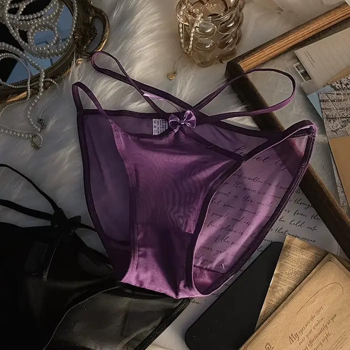Culottes pour femmes, nouvelle lingerie ultra-fine en maille transparente pour femmes, pantalon triangle cool, accessoires sexy, lingerie sexy pour femmes