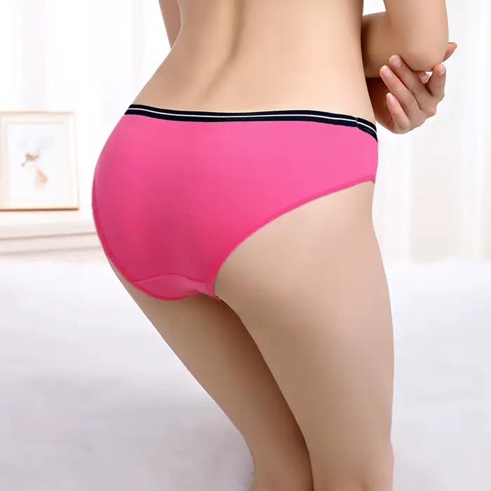 Culotte Sexy en Coton pour Femme, Sous-Vêtement Solide, Lingerie Intime, 10 Pièces/Ensemble