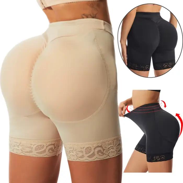 Bout à bout Shaper culottes coussinets de hanche Shapewear Push Up Booty rehausseur contrôle culotte sous-vêtements invisibles faux cul pour les femmes