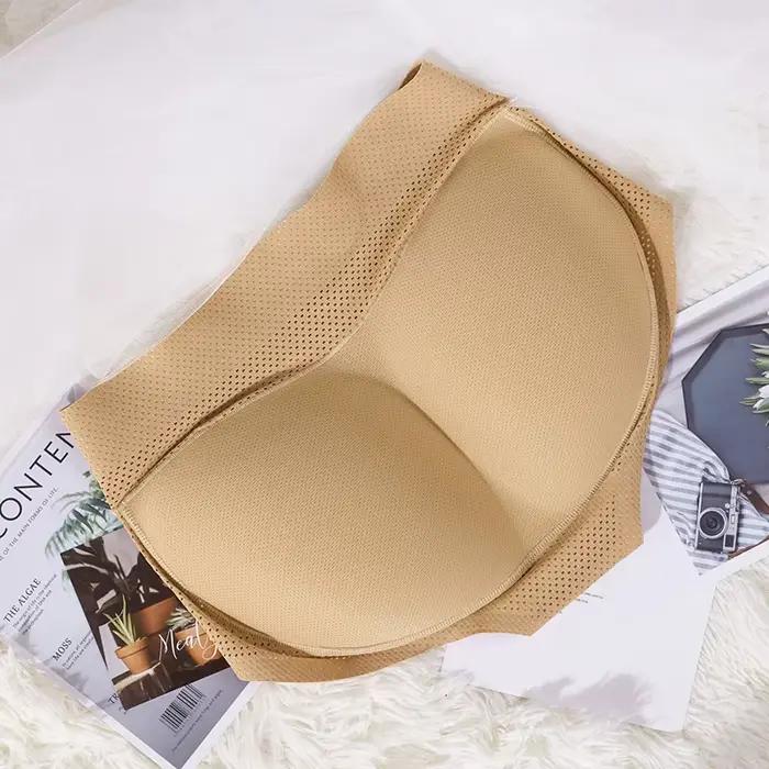 Culotte sculptante rehausse-fesses pour femme, taille mi-haute, avec rembourrage pour fesses artificielles, effet push-up et contrôle du ventre