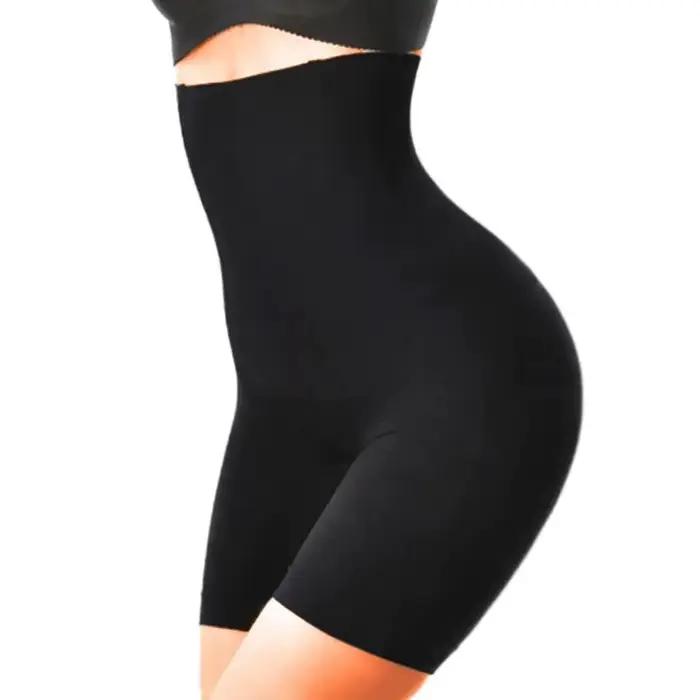 Sous-vêtements pour femmes taille haute façonnant culotte Boyshort contrôle du ventre bout à bout levage minceur Shorts Shapewear sans couture Shaper