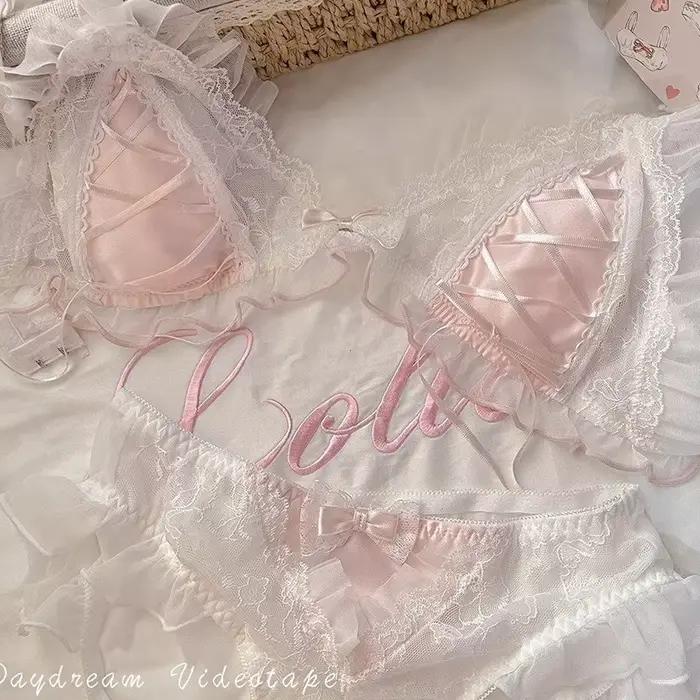Soutien-gorge triangle en dentelle fine et sexy pour femme