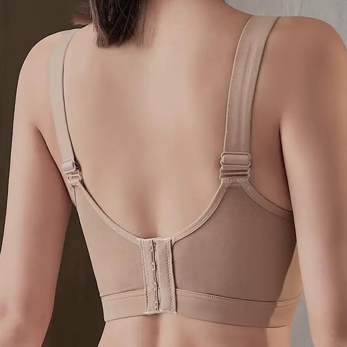 Wireless Minimizer Bra For Large Bust Women Plus Size Adjustable Comfortable Breathable Thin Cup Bralette Lingerie