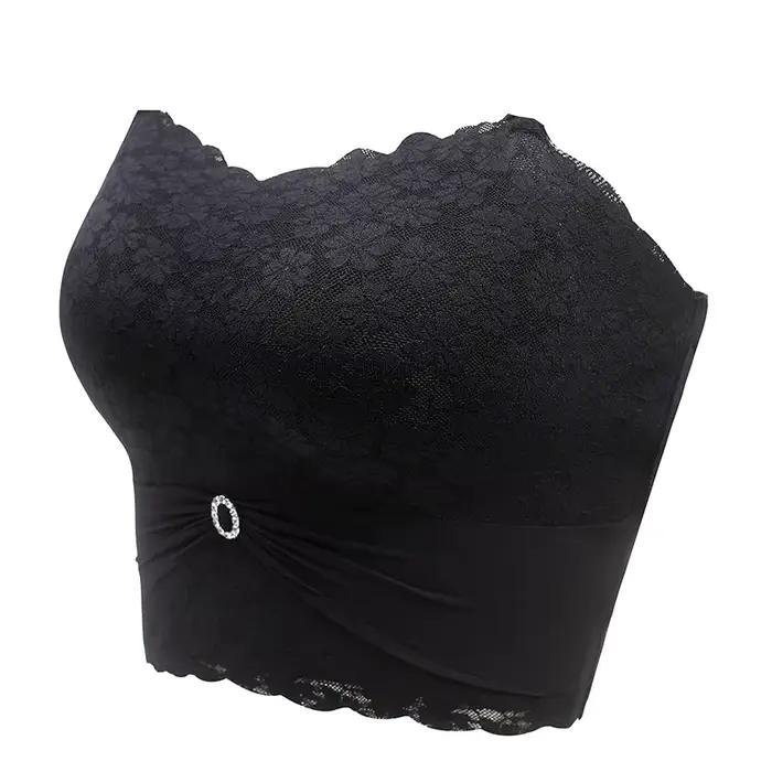 Sans Couture Solide Sans Bretelles Bralette Lingerie Plus La Taille 5XL Femmes Sexy Soutien-Gorge Sans Bretelles Invisible Soutien-Gorge Push Up Soutien-Gorge M-5XL Sous-Vêtements