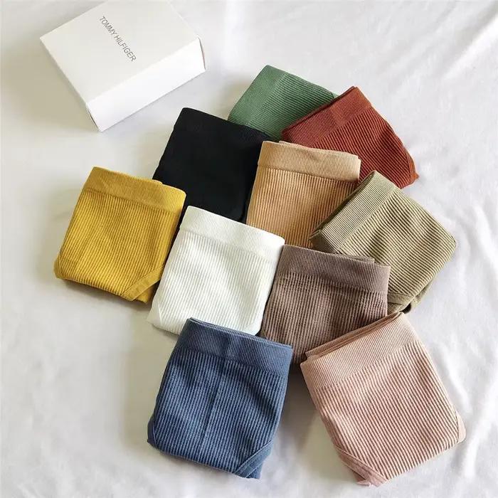Culotte sexy pour femmes, culotte shaper de batterie, slips en coton, entrejambe sans couture, sous-vêtements féminins sexy, culotte sexy, lingerie M-L