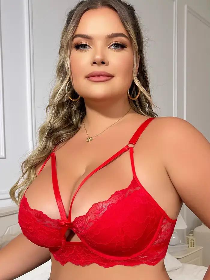 Soutien-gorge sexy avec petite poitrine, froncé pour éviter l'affaissement lingerie élégante semi-exposé, séduisant mari mince respirant adju
