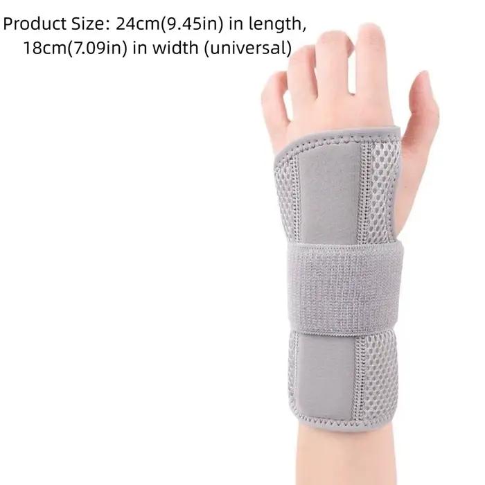 Attelle de nuit réglable pour le poignet, soulagement de la douleur du canal carpien, supports respirants pour le sommeil, tendinite, arthrite