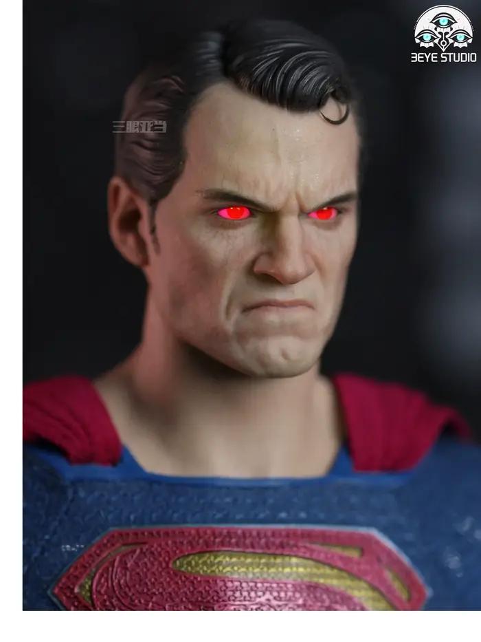 INART 1/6 Yeux mobiles Henry Cavill, soldat masculin, personnages de films populaires, accessoires Bjd Shining Magic Eye pour figurine de 12 pouces
