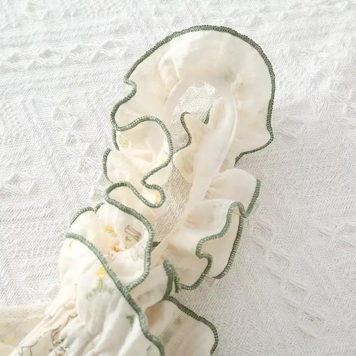 Pyjamas de nuit pour femmes en coton 100%, shorts, tunique courte, design sweet girl, confort hypoallergénique, idéal pour les nuits de repos et les occasions spéciales