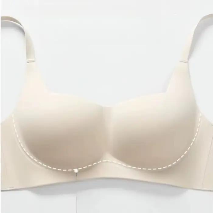 Soutien-gorge push-up Anime pour petites poitrines - Soutien-gorge sans couture sans armatures à maintien doux, anti-affaissement, avec soutien latéral, confort quotidien 2026