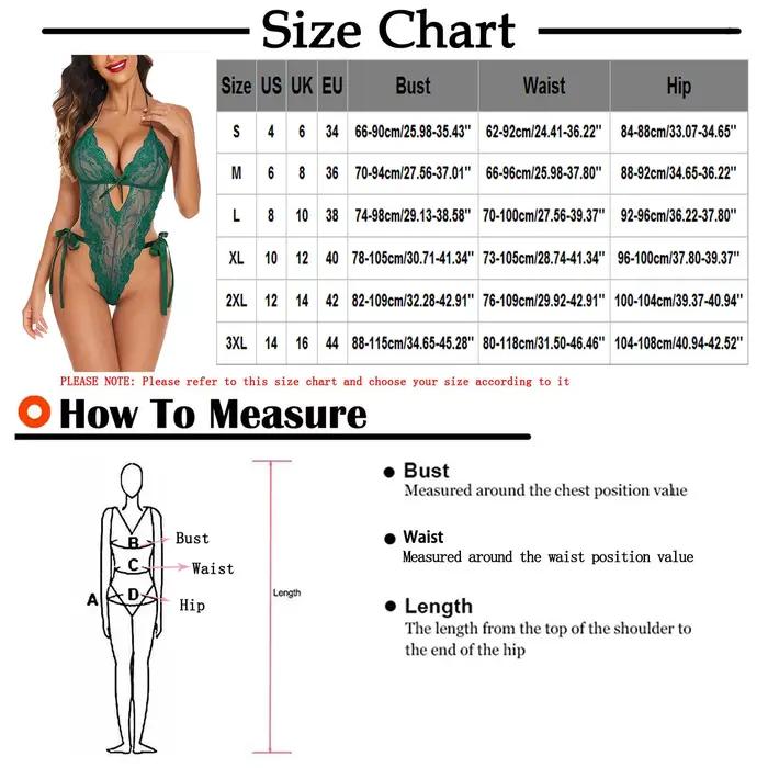Body Sexy en dentelle pour femmes, Lingerie pour dos nu, couleur unie, une pièce, à bretelles, col licou, Costume érotique, teddy
