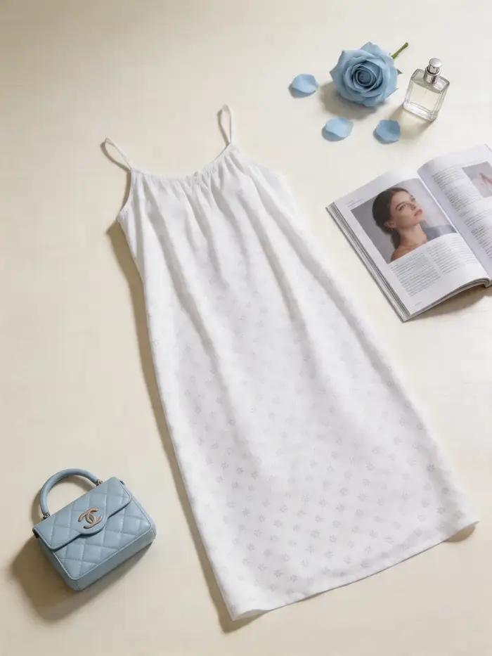 Nouvelle Robe de Nuit Coréenne Mi-Longue pour Femme, Vêtement d'Intérieur Estival, Pyjama, Lingerie, Robe de Nuit Mignonne pour Fille