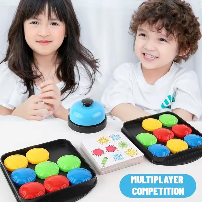 Jouets de combat Crazy Push : Jeux de cartes musicaux amusants pour enfants, jeux de combat sur échiquier, jeux d'interaction parent-enfant, jouets éducatifs