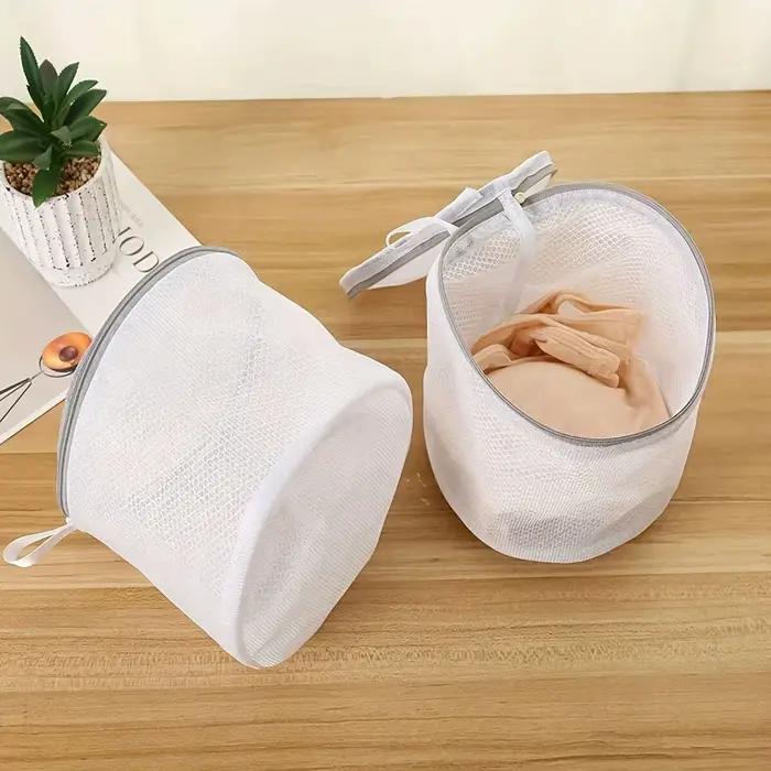 Lingerie lavage maille vêtements sous-vêtements organisateur sac de lavage utile maille filet soutien-gorge sac de lavage fermeture éclair sac à linge