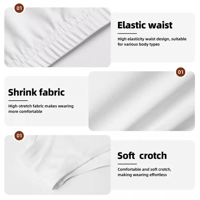 Personnalisé jute Couture classique culottes slips femmes confort slips sous-vêtements respirant femme caleçon