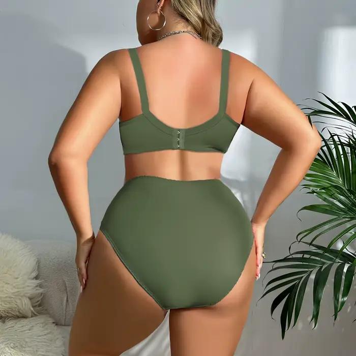 PARIFAIRY grande taille soutien-gorge et culotte pour femmes grande taille ensemble de soutien-gorge à armatures plaine sans doublure mince ensemble de Lingerie 36-52 C D E F