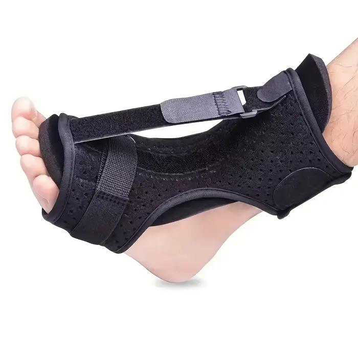 Attelle de nuit réglable pour fasciite plantaire, 1 pièce, orthèse de chute de pied, attelle de soutien, attelle de nuit, soulagement de la douleur