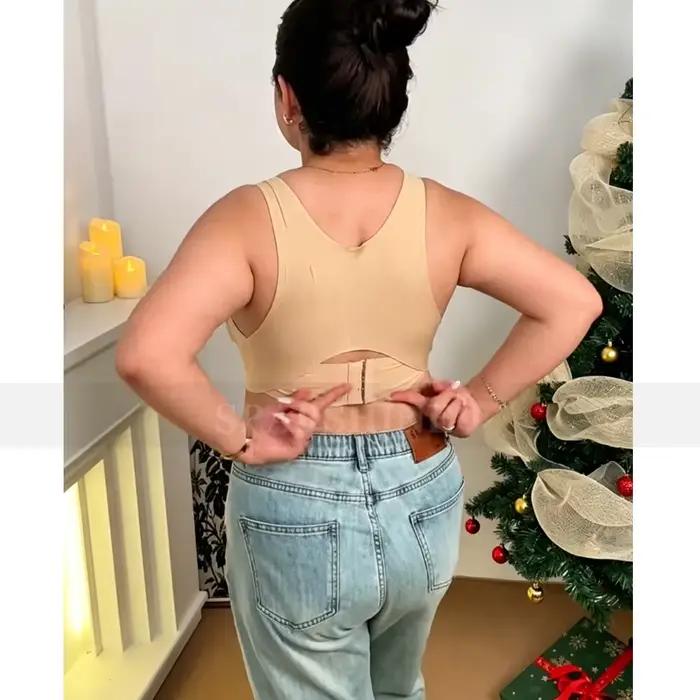 Nouveaux Corsets Amincissants Élastiques pour Femmes avec Soutien-Gorge Intégré et Soutien Dorsal – Sous-vêtements Sculptants à Haute Compression
