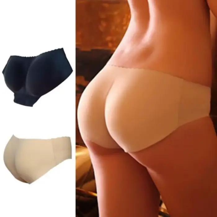 Culotte Sexy Rembourrée Sans Couture pour Femme, Culotte Astronomique, Fesses, Doux, Push Up, Lingerie, Sous-Vêtements, Rehausseur de Hanche