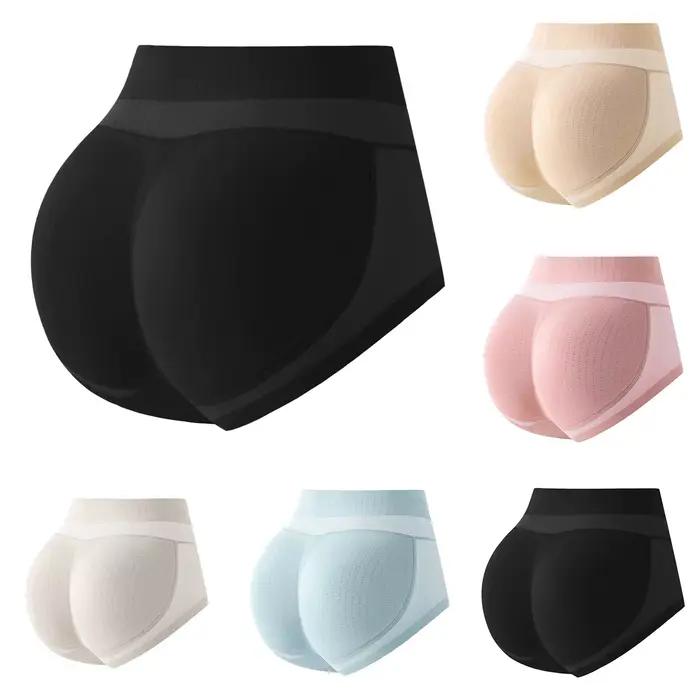 Culottes rembourrées push-up pour femmes, rehausseur de fesses, coussinets de fesses et de hanches, culottes de contrôle invisibles, sous-vêtements, lingerie